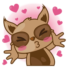 Taro, the funny racoon sticker #916256