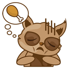 Taro, the funny racoon sticker #916266