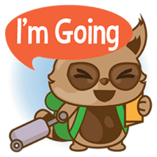 Taro, the funny racoon sticker #916275