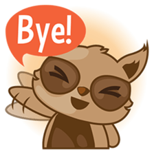 Taro, the funny racoon sticker #916278