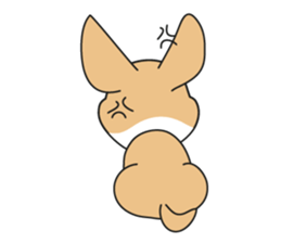 Cozzo, the happy welsh corgi dog sticker #916295