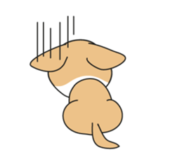 Cozzo, the happy welsh corgi dog sticker #916298