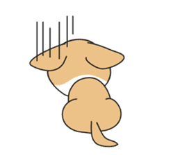 Cozzo, the happy welsh corgi dog sticker #916298