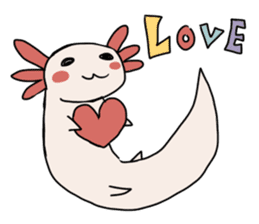 axolotl Daily ed sticker #916359