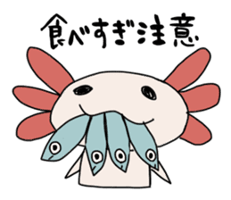 axolotl Daily ed sticker #916360