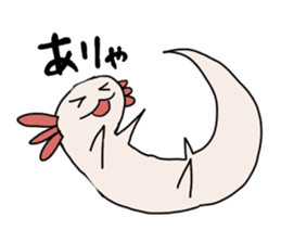 axolotl Daily ed sticker #916372