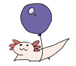 axolotl Daily ed sticker #916390