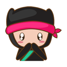 Ryuji, the funny little ninja sticker #916440