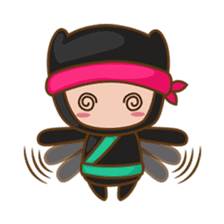 Ryuji, the funny little ninja sticker #916442