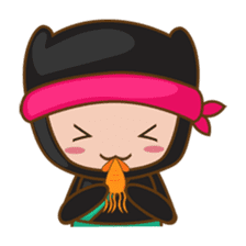Ryuji, the funny little ninja sticker #916445