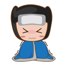 Ryuji, the funny little ninja sticker #916454