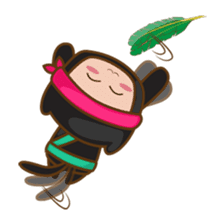 Ryuji, the funny little ninja sticker #916455