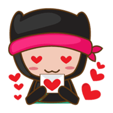 Ryuji, the funny little ninja sticker #916457