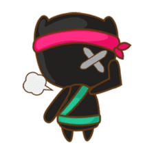 Ryuji, the funny little ninja sticker #916458