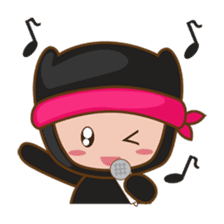 Ryuji, the funny little ninja sticker #916460