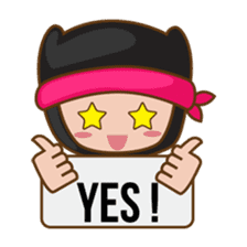 Ryuji, the funny little ninja sticker #916463