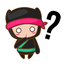 Ryuji, the funny little ninja sticker #916465