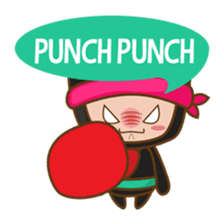 Ryuji, the funny little ninja sticker #916466