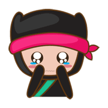 Ryuji, the funny little ninja sticker #916467