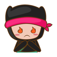 Ryuji, the funny little ninja sticker #916473