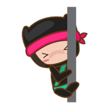 Ryuji, the funny little ninja sticker #916475