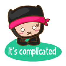 Ryuji, the funny little ninja sticker #916477