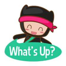 Ryuji, the funny little ninja sticker #916478