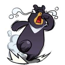 Blackbear&Panda sticker #916561