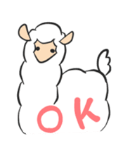 Alpaca Friend sticker #916841