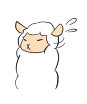 Alpaca Friend sticker #916843