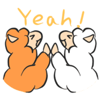 Alpaca Friend sticker #916848