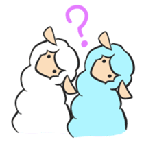 Alpaca Friend sticker #916860