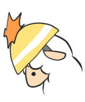 Alpaca Friend sticker #916864