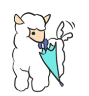 Alpaca Friend sticker #916870