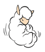 Alpaca Friend sticker #916875