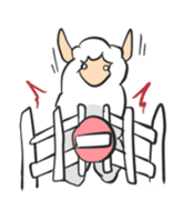 Alpaca Friend sticker #916877