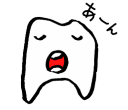 HA!-Tooth- sticker #917015
