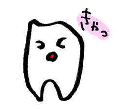 HA!-Tooth- sticker #917016