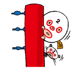 White Maskman No.1&No.2 sticker #917085