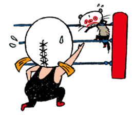 White Maskman No.1&No.2 sticker #917102