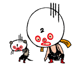 White Maskman No.1&No.2 sticker #917103