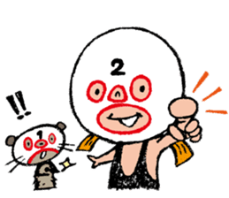 White Maskman No.1&No.2 sticker #917104