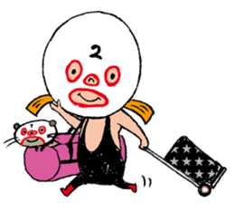 White Maskman No.1&No.2 sticker #917115