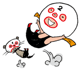 White Maskman No.1&No.2 sticker #917117