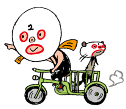 White Maskman No.1&No.2 sticker #917118