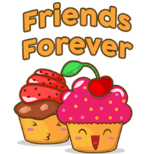 Sweet cupcake sticker pack sticker #917241