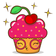 Sweet cupcake sticker pack sticker #917243