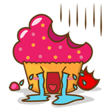 Sweet cupcake sticker pack sticker #917245
