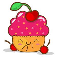 Sweet cupcake sticker pack sticker #917246