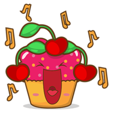 Sweet cupcake sticker pack sticker #917251